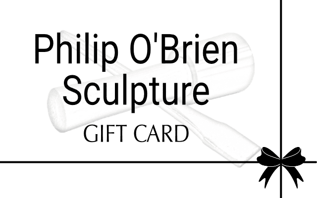 Image of a gift card for Philip O'Brien Sculpture